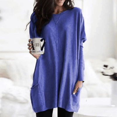 Sophia™ - Casual Pocket Sweater