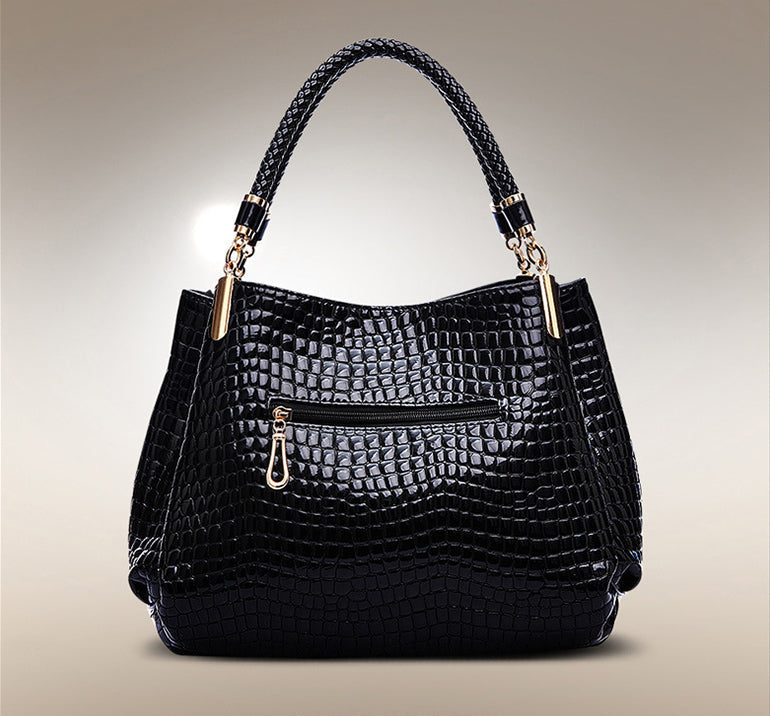 Isabelle™ - Stylish Crocodile Pattern Handbag