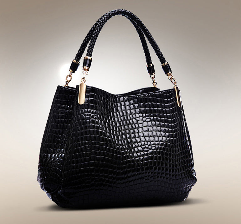 Isabelle™ - Stylish Crocodile Pattern Handbag