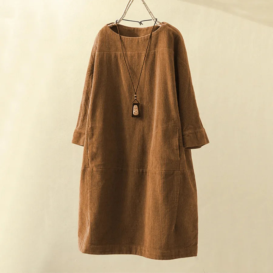 Emily™ -  Comfortable Round Neck Dress