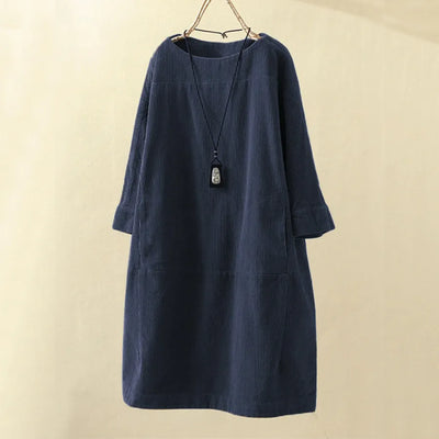 Emily™ -  Comfortable Round Neck Dress