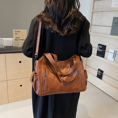 Luna™ - Elegant Leather Shoulder Bag