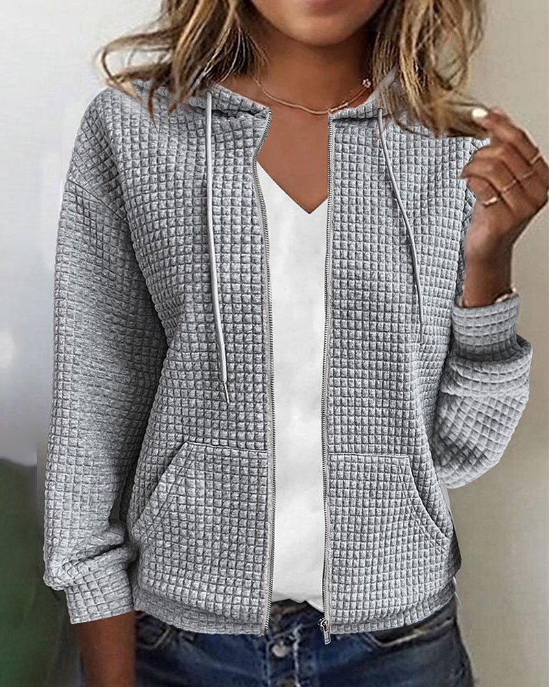 Stylish Casual Jacket with Pockets