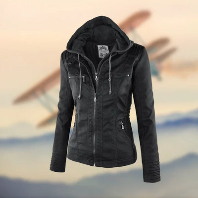 Charlotte™ - Elegant Stylish Leather Jacket