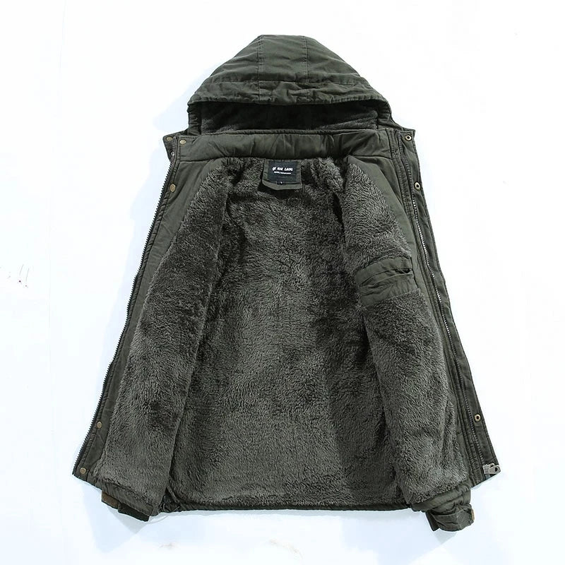 Henry - Comfortable Fleece Hoodded Jacket