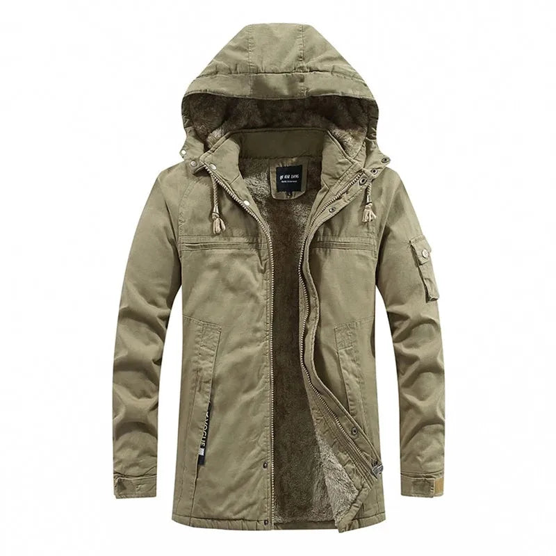 Henry - Comfortable Fleece Hoodded Jacket