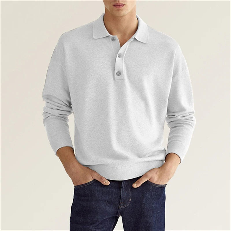 Felix™ - Stylish Long Sleeve Casual Polo Shirt