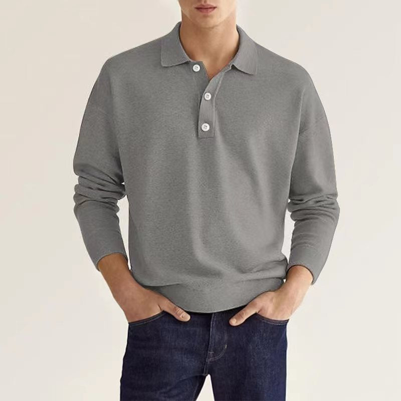 Felix™ - Stylish Long Sleeve Casual Polo Shirt