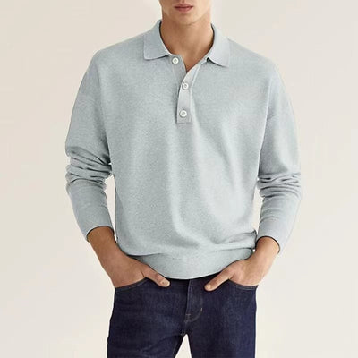 Felix™ - Stylish Long Sleeve Casual Polo Shirt