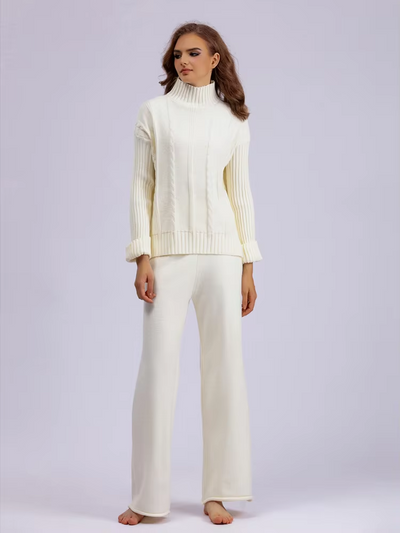 Sophia™ - Modern Elegant Knitted Co-Ord Set