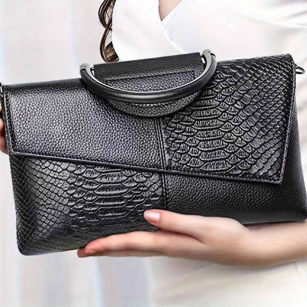 Eliza™ - Croc-Embossed Luxury Bag