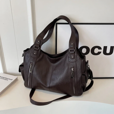 Luna™ - Elegant Leather Shoulder Bag