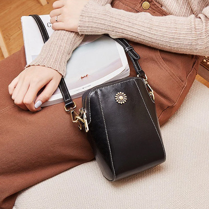 Imogen™ - Mini Stylish Soft Leather Crossbody Bag