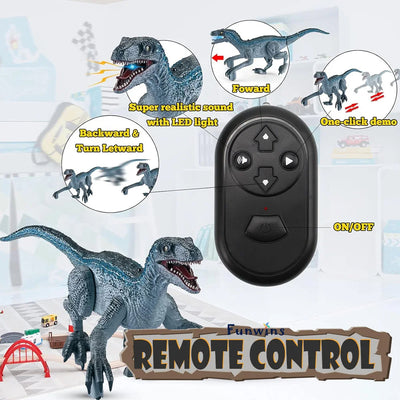 Remote-Controlled Dinosaur Simulation Toy