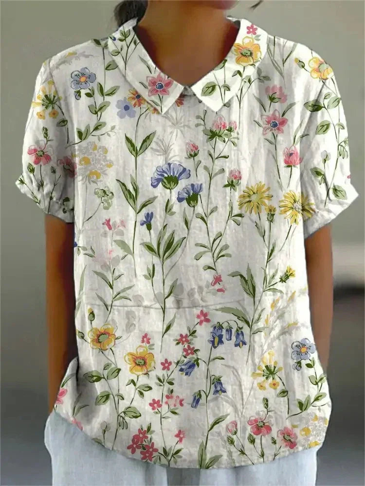 Scarlett™ - Floral Elegant Blouse
