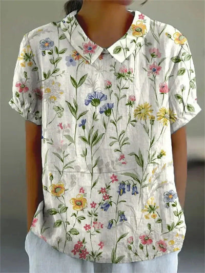 Scarlett™ - Floral Elegant Blouse
