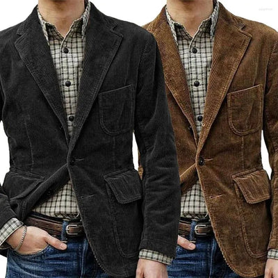 William™ - Stylish Vintage Corduroy Blazer