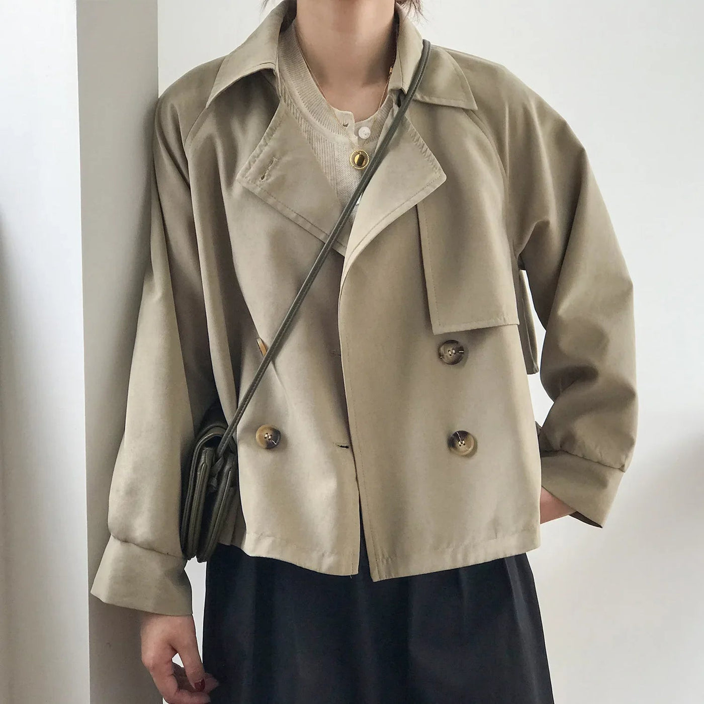 Harper™ - Comfortable Oversized Double Breasted Trench Coat