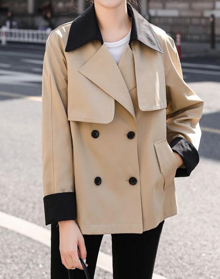 Alice™ - British Style Modern Windbreaker Trench Coat