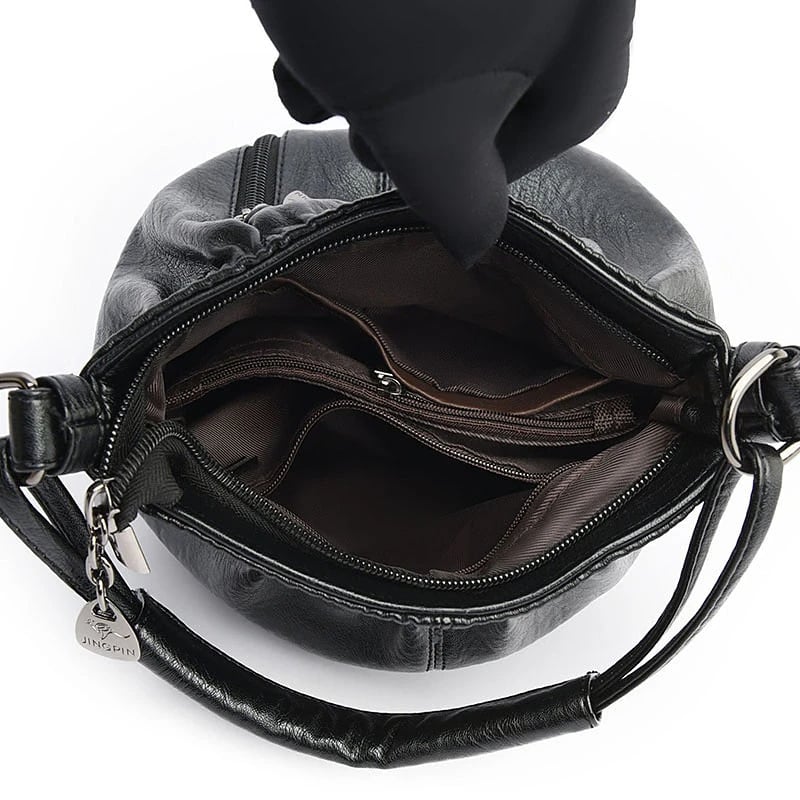 Penelope™ - Vintage Leather Shoulder Bag