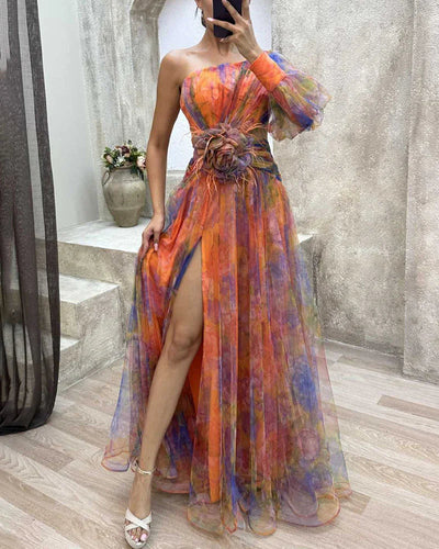 Aurora™ - Premium Long-Sleeved Dress