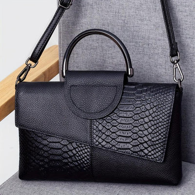 Eliza™ - Croc-Embossed Luxury Bag