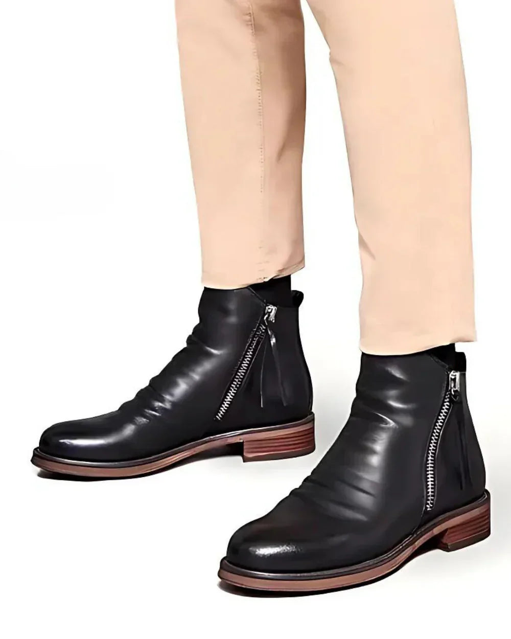 Leonardo™ - Leather Ankle Boots