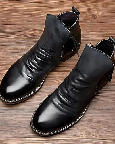 Leonardo™ - Leather Ankle Boots