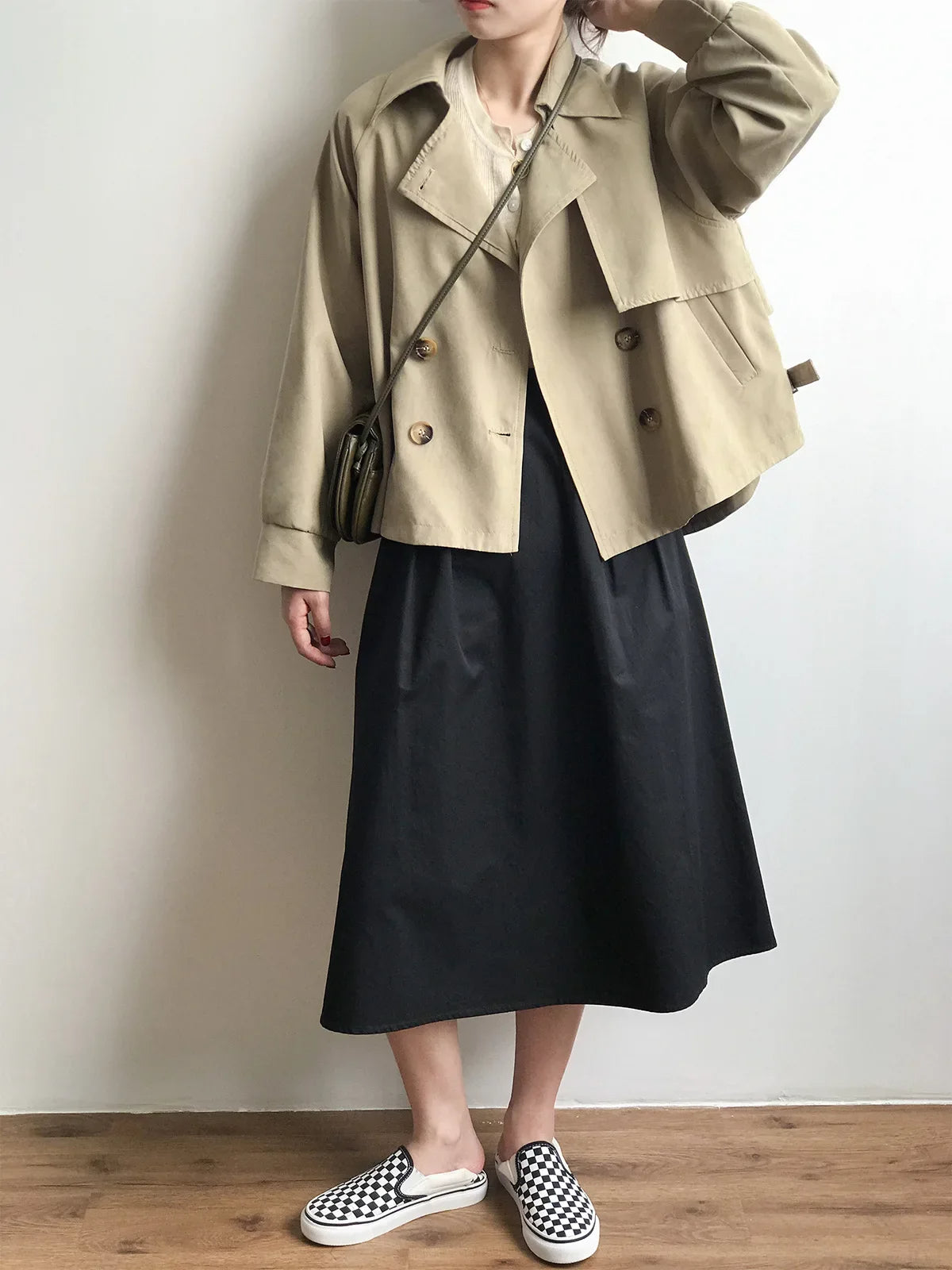 Harper™ - Comfortable Oversized Double Breasted Trench Coat