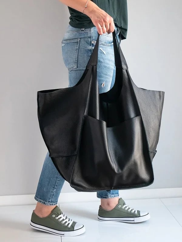 Josephine™ - Handmade Oversizes Leather Handbag