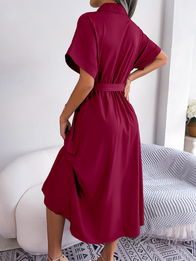 Holly™ - Elegant Dress With Belt