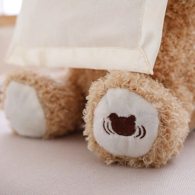 SnuggleBuddy™ - Interactive Peek-A-Boo Teddy Bear