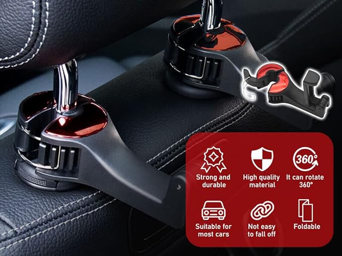 Headrest Car Bracket Hook (1+1 FREE)