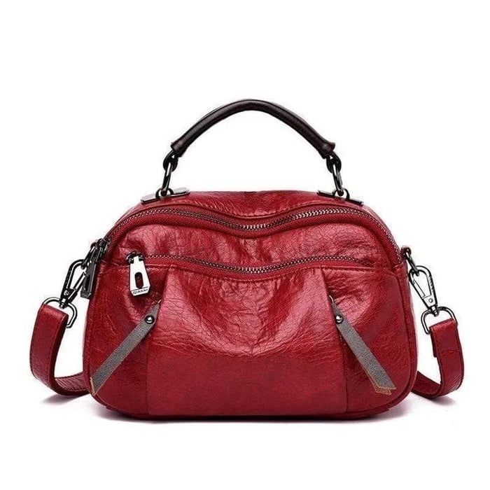 Evie™ - Handmade Multi Pocket Soft Leather Bag