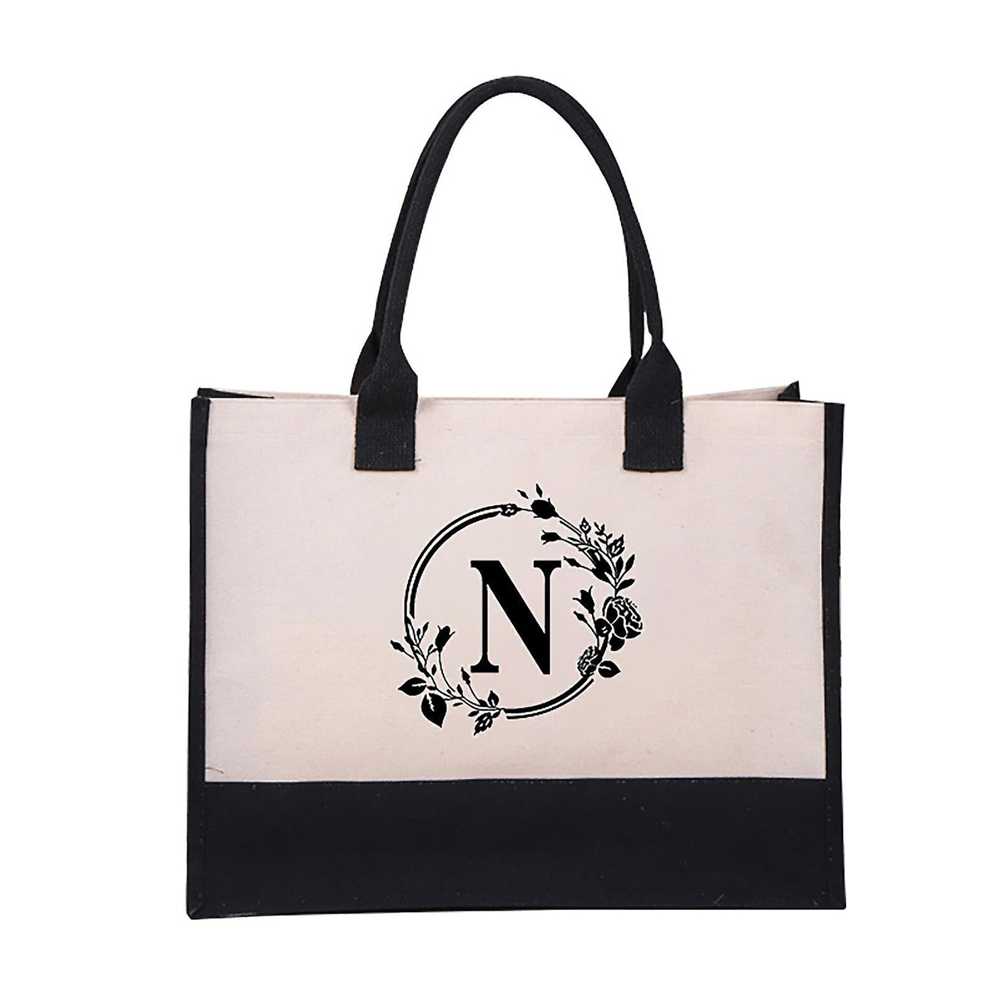 Remi™ - Letter Personalized Tote Bag