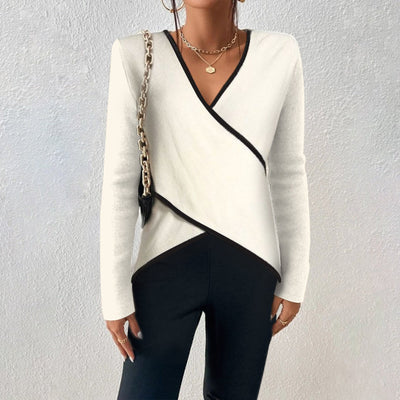 Charlotte™ – Elegant Warm V-neck Sweater