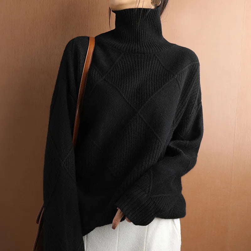 Evie™ - Comfortable Soft Turtleneck Sweater