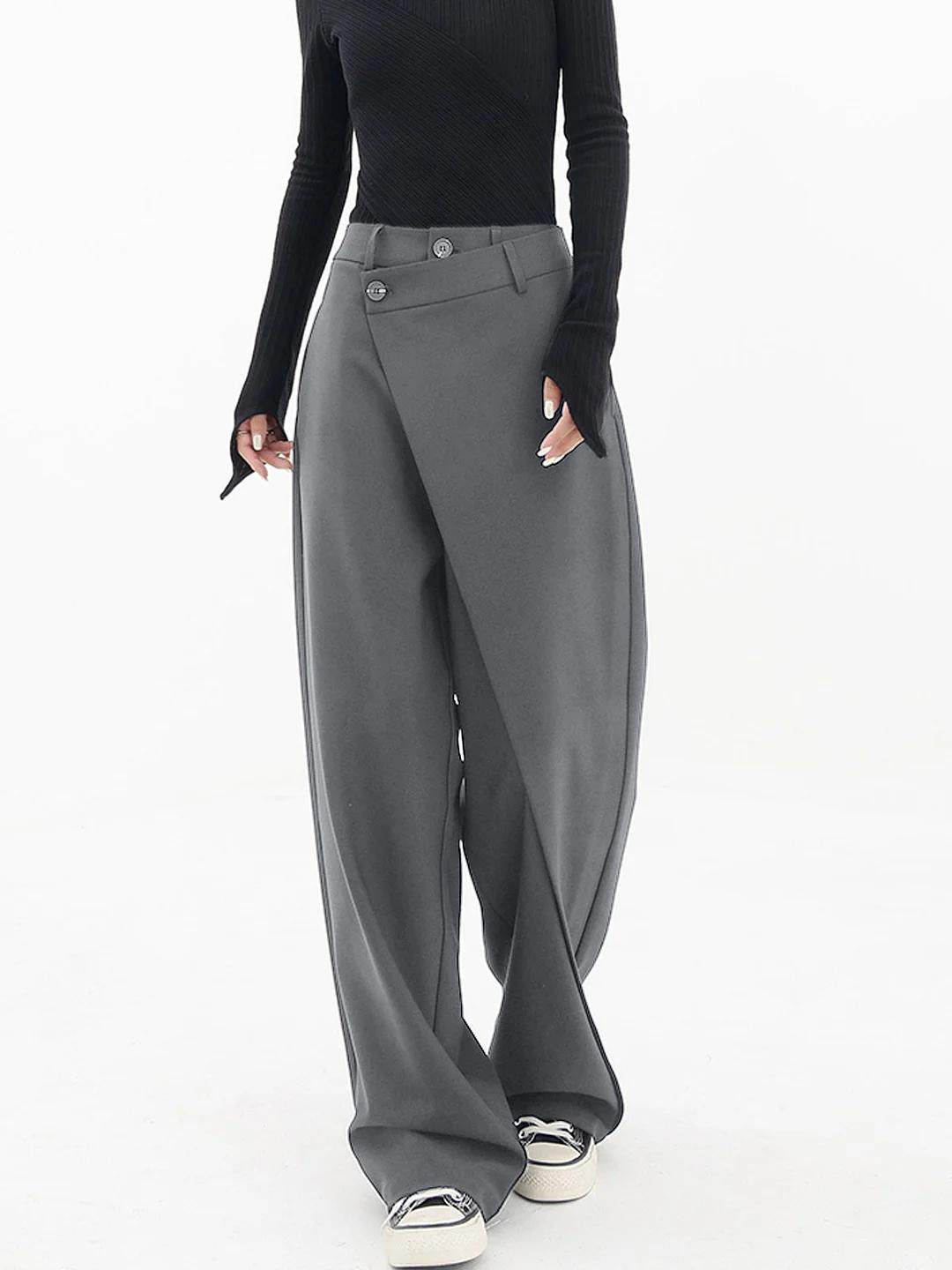 Evelyn™ - Super Stylish Asymmetrical Trousers