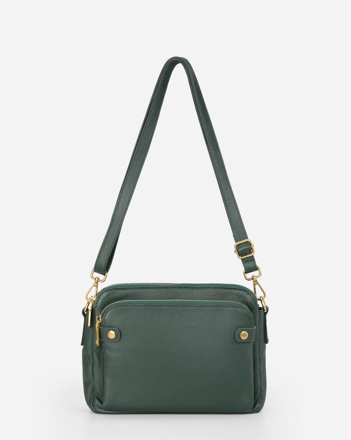 Amelia™ - Handmade Vegan Leather Crossbody Shoulder Bag