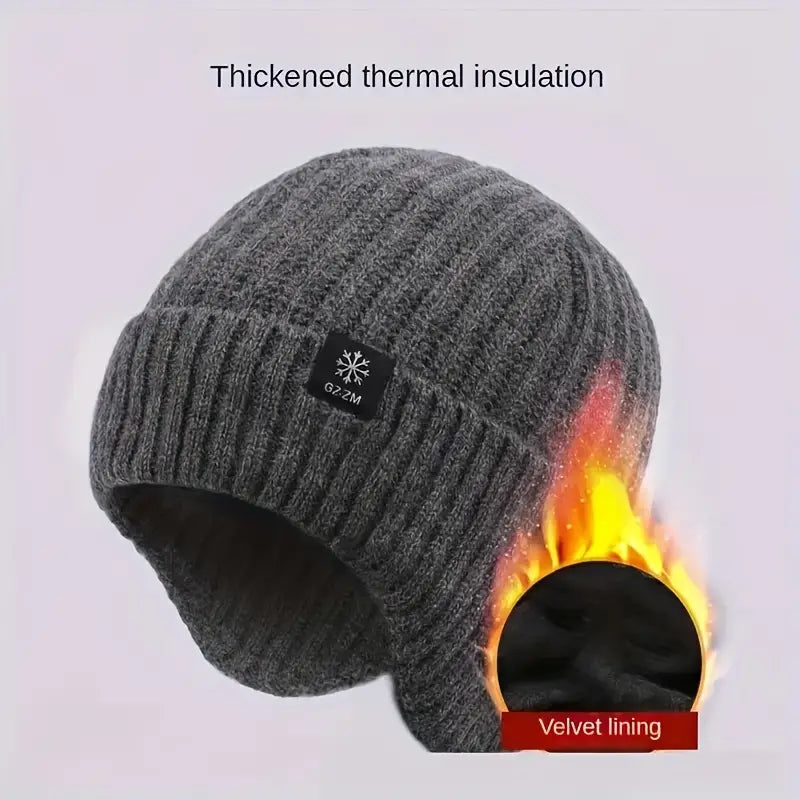 Harry™ - Thermal Knitted Hat with Ear Warmers