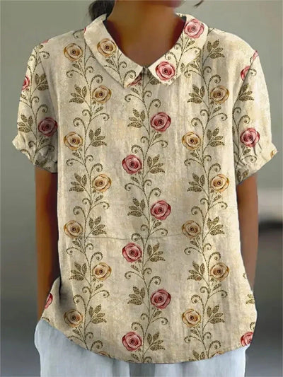 Scarlett™ - Floral Elegant Blouse