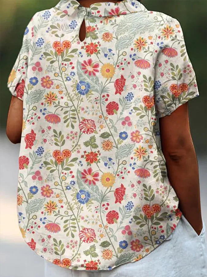 Scarlett™ - Floral Elegant Blouse
