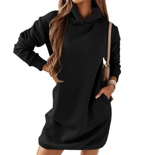 Isla™ - Stylish Hooded Sweater Dress