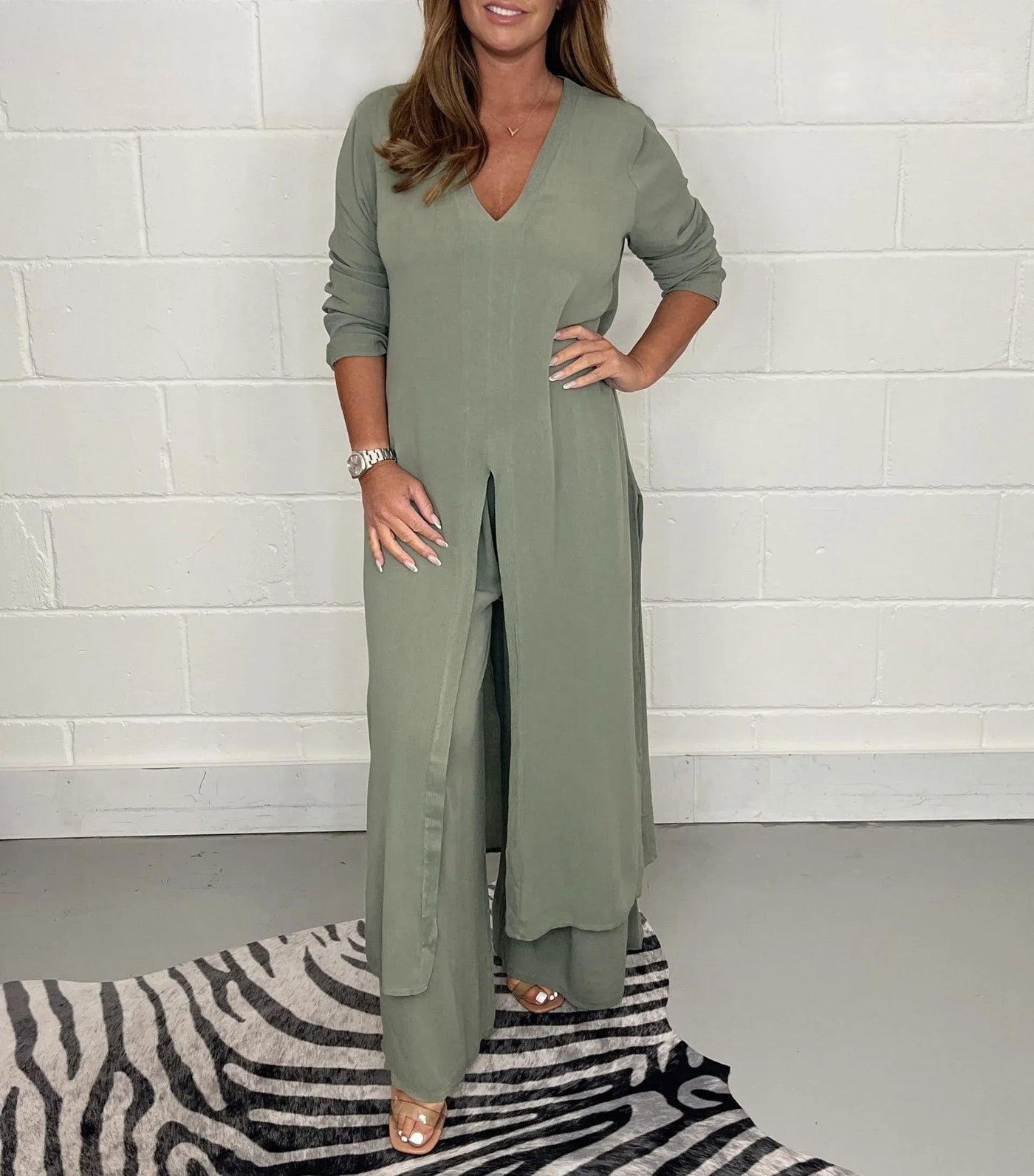 Evelyn™ - Fluid and Elegant Two-Piece Set