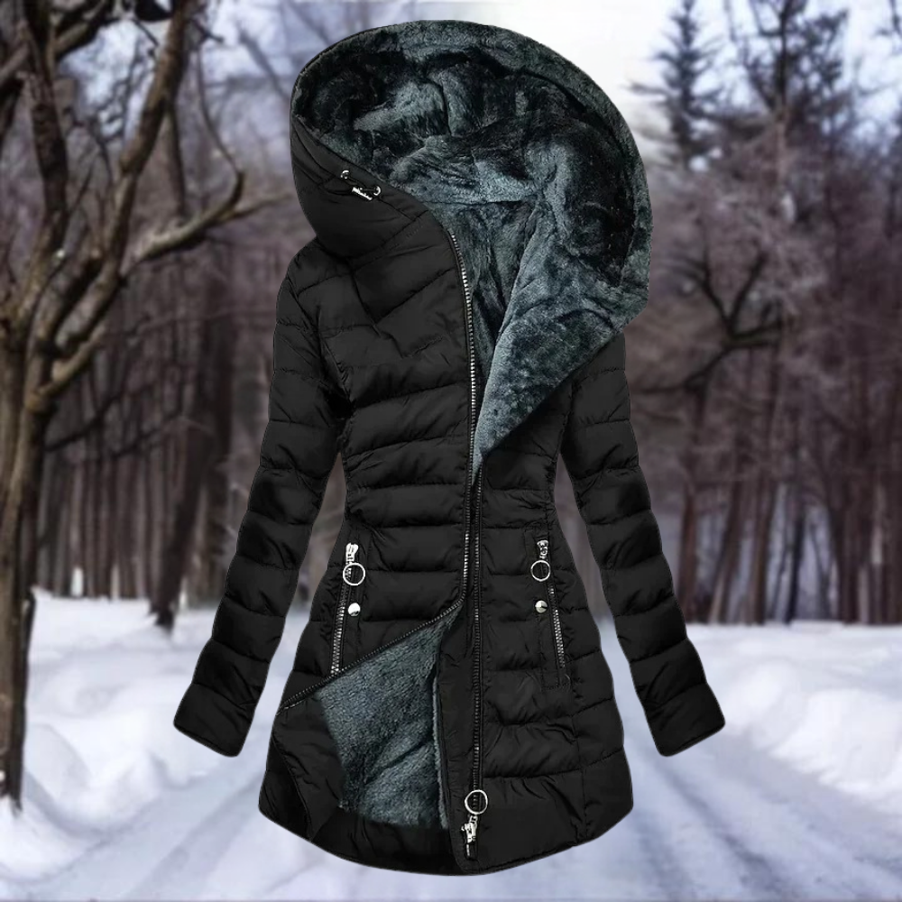 Ruby™ - Elegant Warm Plush Coat