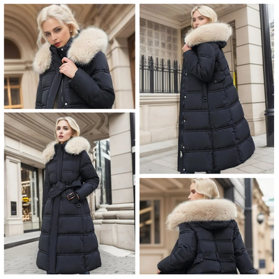 Lily™ - Luxurious Winter Parka With Fur Hood