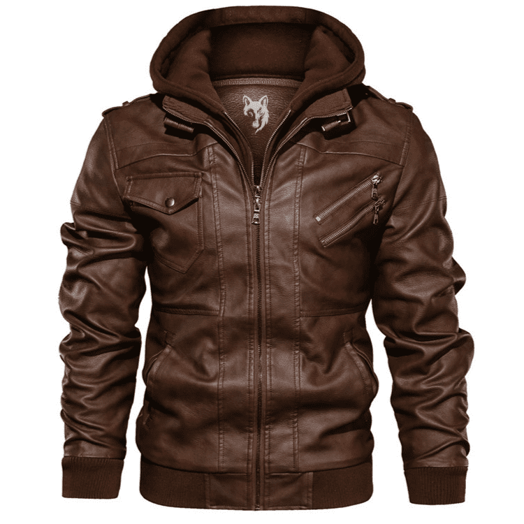 Max™ - Stylish Leather Bomber Jacket