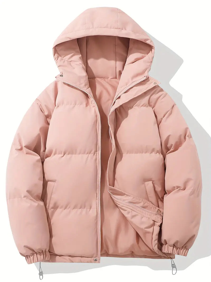 Grace™ - Modern Puffer Hooded Winter Jacket