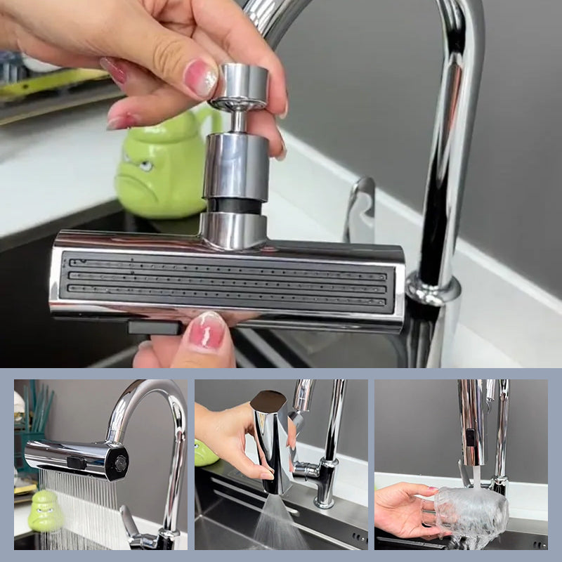 3 in 1 Waterfall Kitchen Faucet