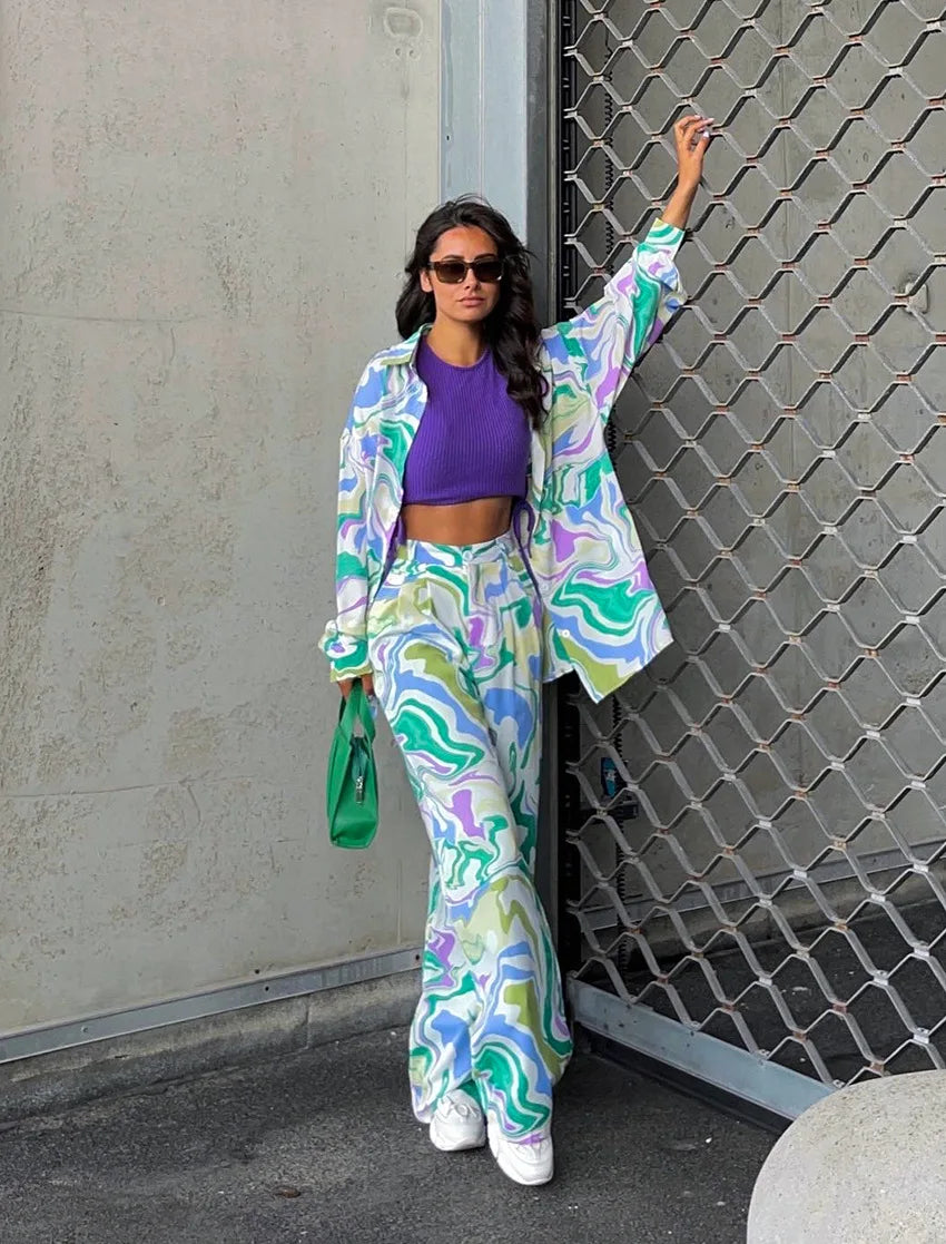 Sienna™ - Stylish Colorful Co-ord Set